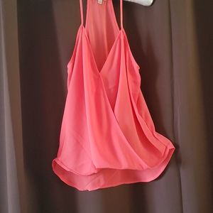 Wrap style tank top